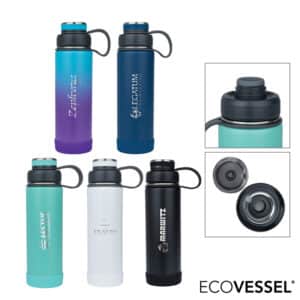 EcoVessel Boulder 20 oz. Vacuum Insulated Water Bottle
