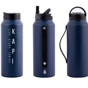 Elemental® 32oz Sport Insulated Stainless Steel Water Bottle w/ Drinking Spout and Straw