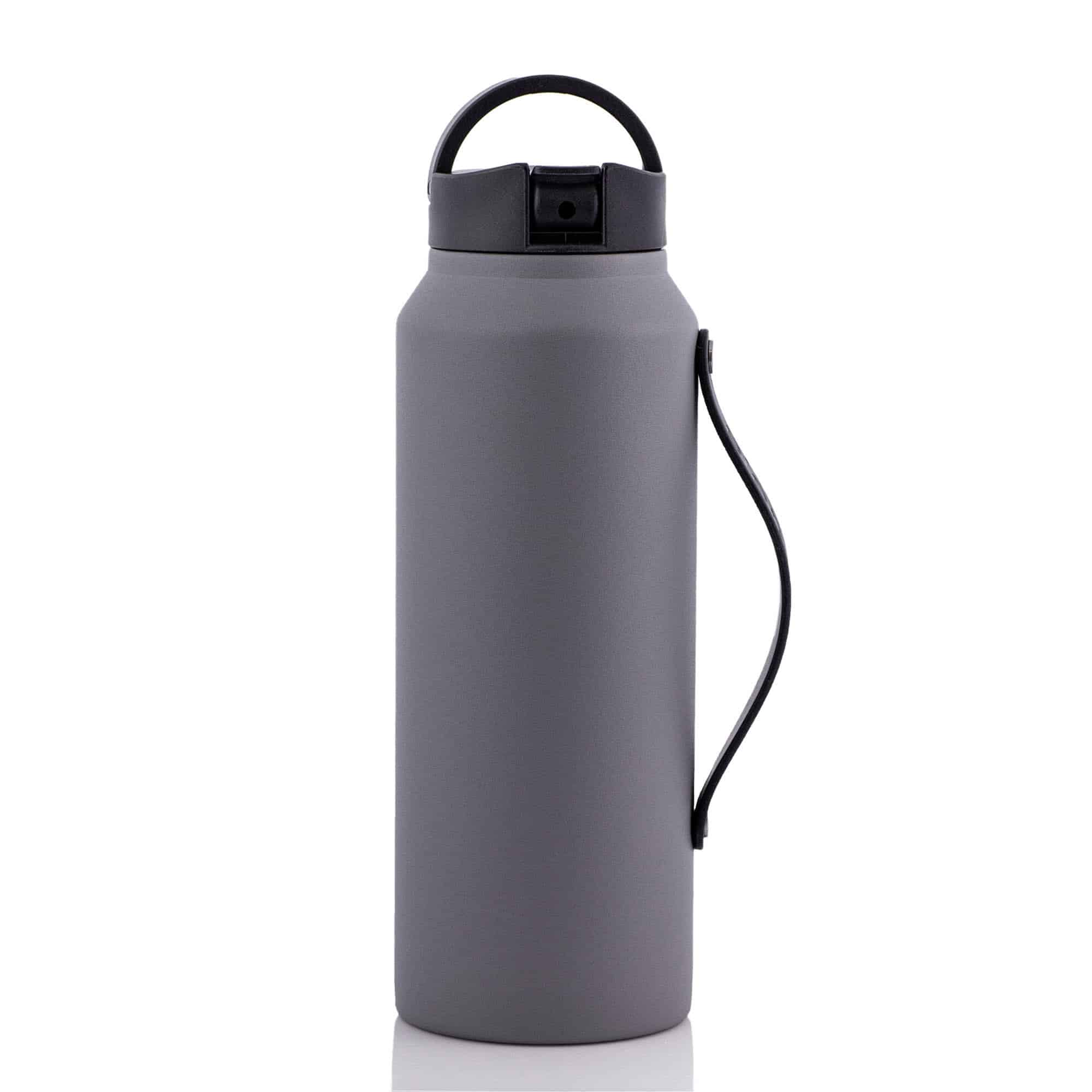 Elemental® 32oz Sport Insulated Stainless Steel Water Bottle w/ Drinking Spout and Straw - 7