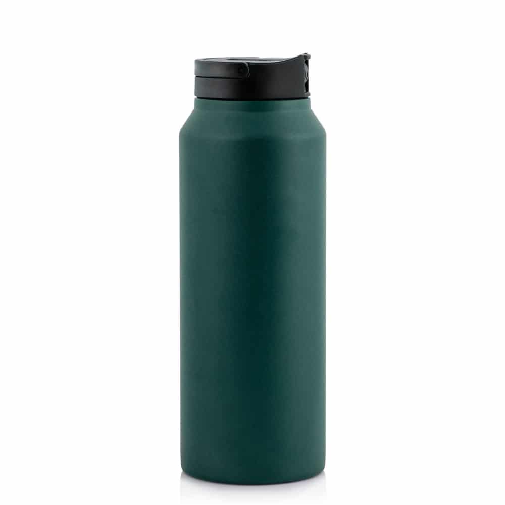 Elemental® 32oz Sport Insulated Stainless Steel Water Bottle w/ Drinking Spout and Straw - 9
