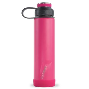 EcoVessel Boulder 24 Oz Trimax® Insulated Ss Water Bottle - Wild Magenta